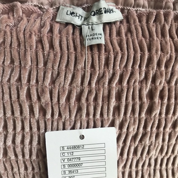 •Urban Outfitters• off the shoulder smocked top - Picture 3 of 3